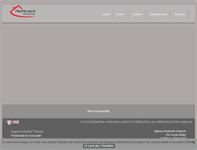 Tablet Screenshot of hurleventimmobilier.com